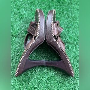 MIA Women’s‎ Brown Leather Sandals Size 8M